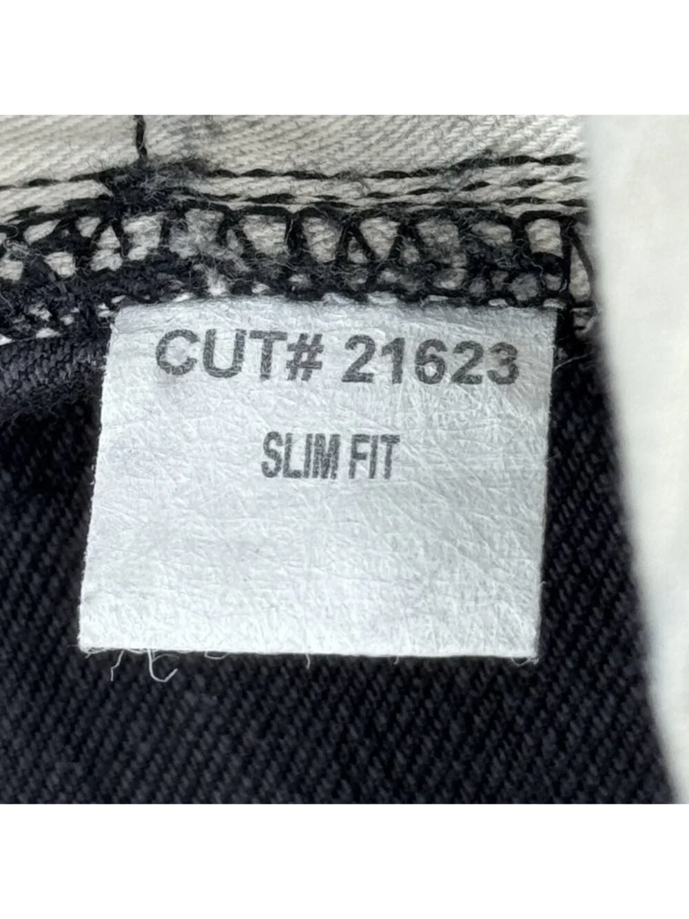 RRL Double RL Japanese Selvedge Denim Jeans Men’s 33x32 Black Slim Fit USA Made